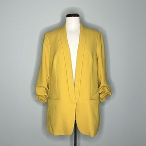 EXPRESS Mustard Blazer